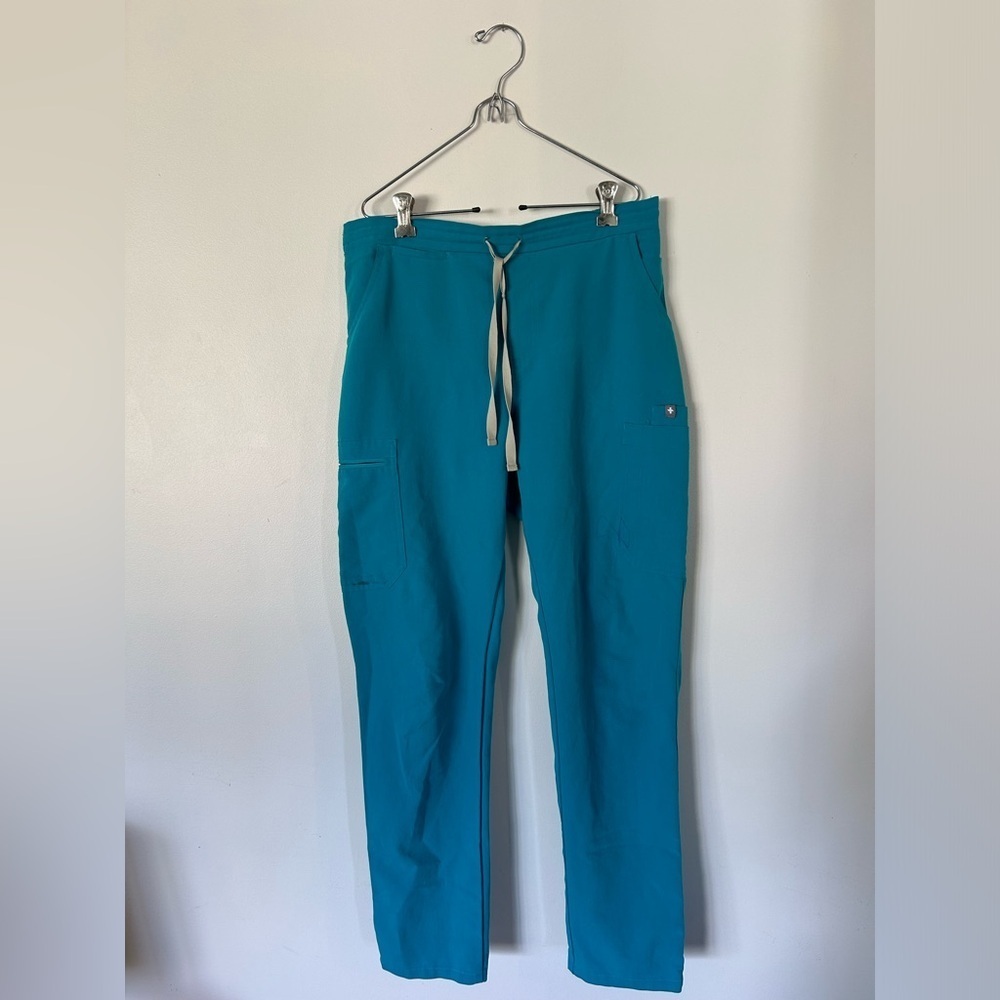 Figs Technical Collection Hydrogreen Yola Skinny Scrubs Size Small Tall